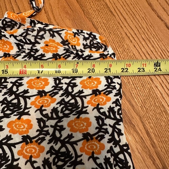 Women’s Bold Print Green Black Brown Sleeveless Maxi Dress Measures As A Large. - Picture 7 of 10